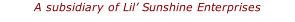 A subsidiary of Lil’ Sunshine Enterprises